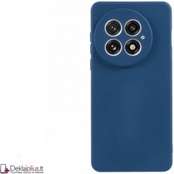 Liquid Air silikoninis mėlynas dėklas - su kameros apsauga (Oneplus 13 5G)